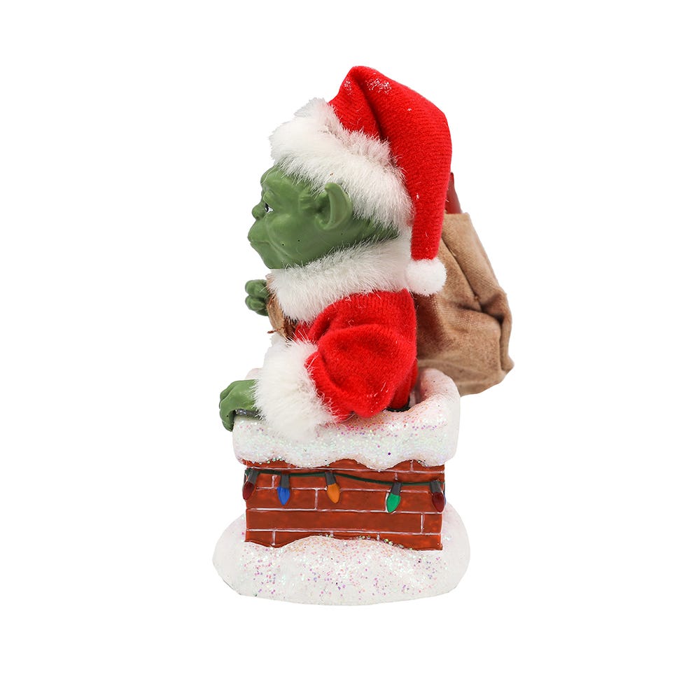 Kurt Adler 5.5-Inch Yoda In Chimney Table Piece
